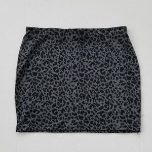 Animal Print Skirt | Size M